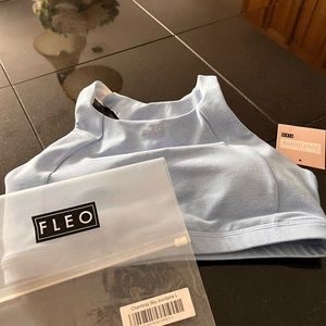 FLEO Jourdaine Sports Bra—Chambray Sky SzL